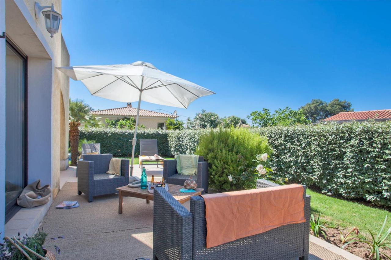 Location De Vacances Olivier Jardin Privatif Et Piscine Chauffee Partagee Calvi  Buitenkant foto