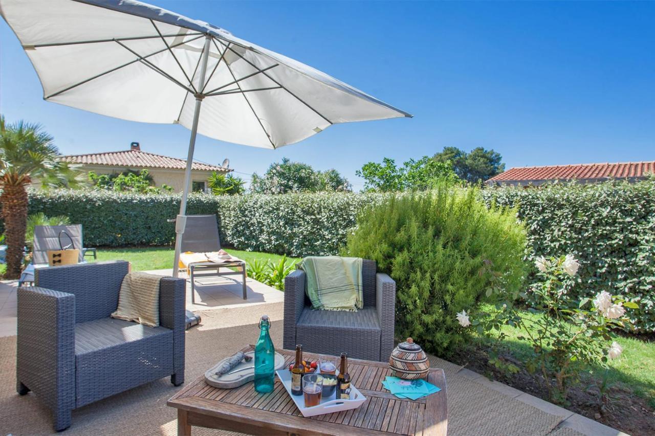 Location De Vacances Olivier Jardin Privatif Et Piscine Chauffee Partagee Calvi  Buitenkant foto